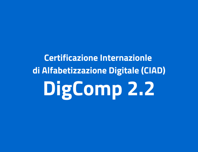 IDCERT DigComp 2.2 – card corso IDCERT
